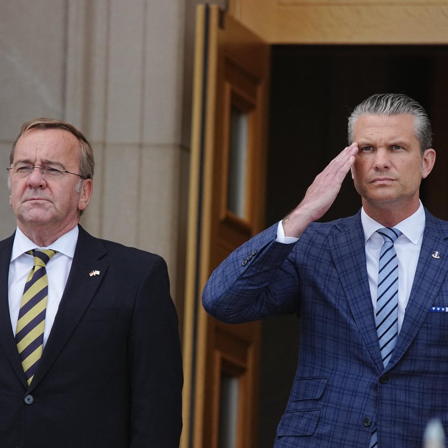 Pistorius und Hegseth unterzeichnen Rüstungsvereinbarung in Washington