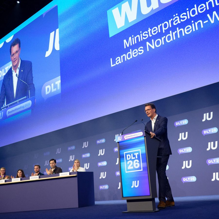 Wüst warnt beim Deutschlandtag der Jungen Union vor Extremisten