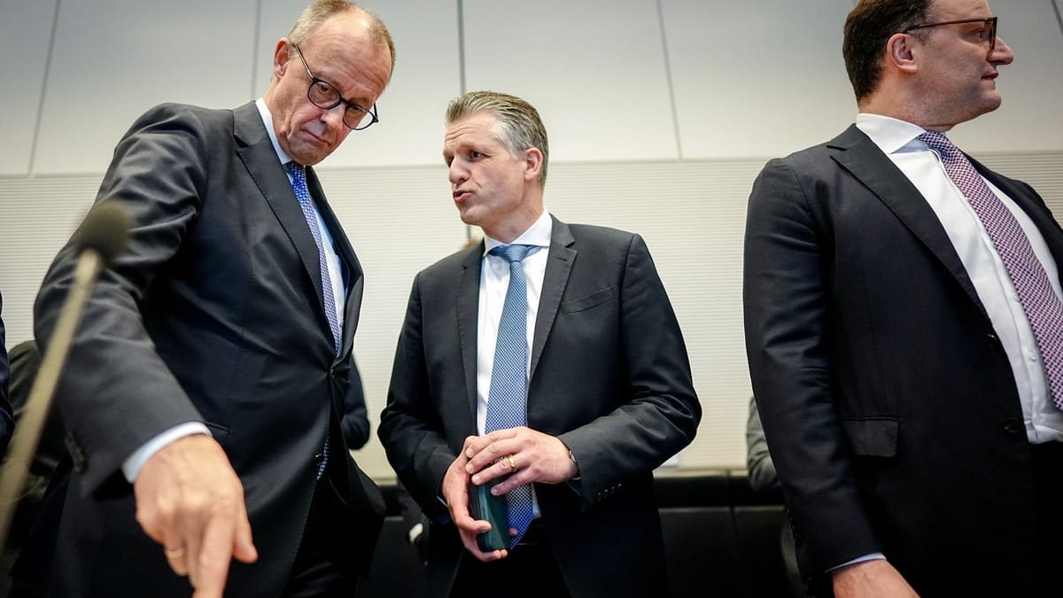 Schnieder bleibt Kabinettssitzung fern – offenbar um Merz auszuweichen