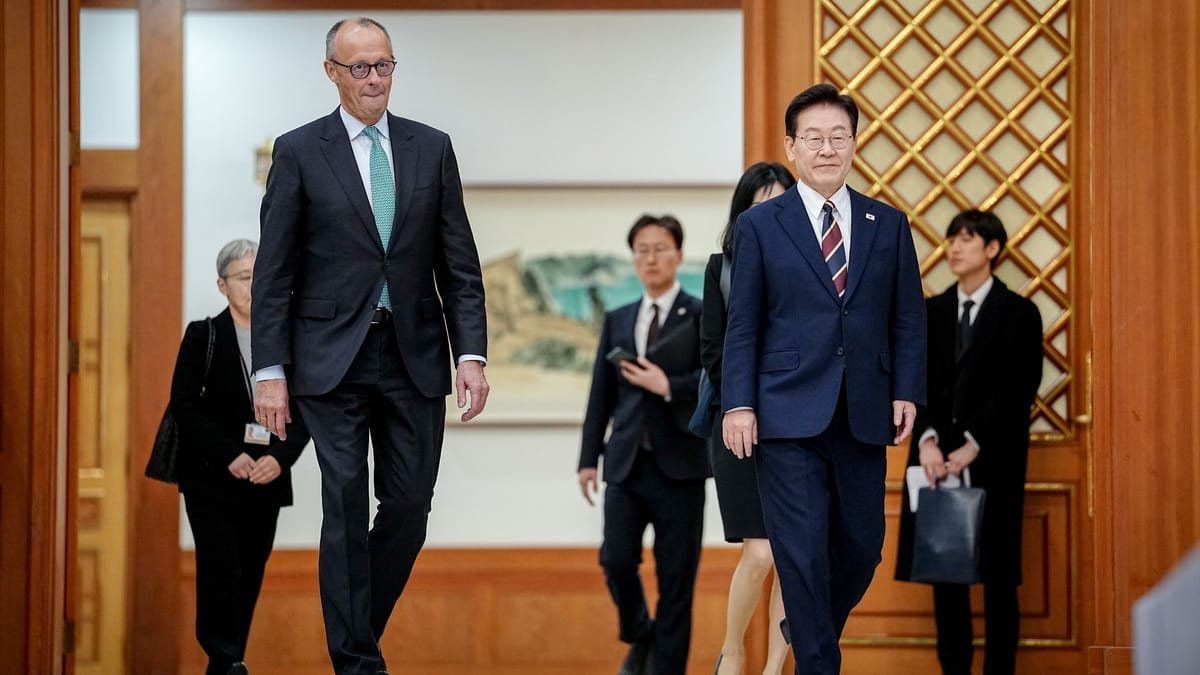 Merz wirft Nordkorea vor, Freiheit in Europa zu bedrohen