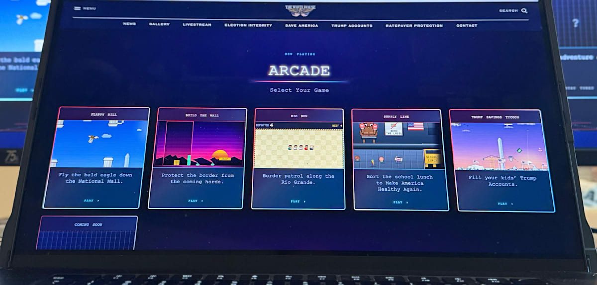 Tetris-Unternehmen distanziert sich von Grenzspiel auf Website des Weißen Hauses