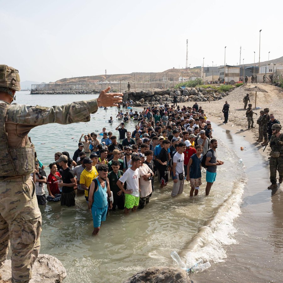 EU-Innenminister beraten nach Migrantenansturm auf Ceuta über Grenzschutz