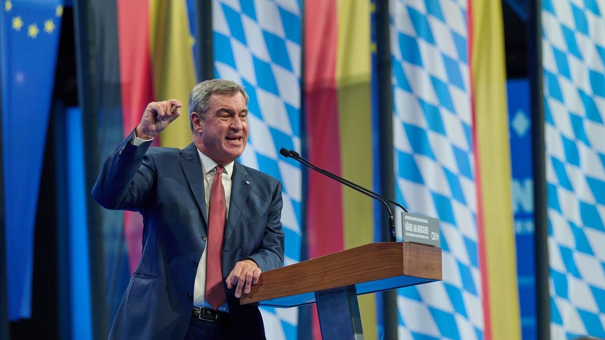 Söder wirbt auf CSU-Parteitag erneut für Aigner als Bundespräsidentin