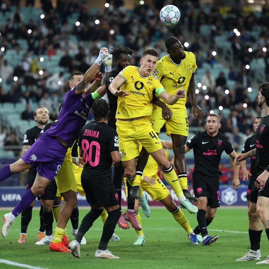 Guirassy-Doppelpack rettet BVB beim 2:1 in Baku