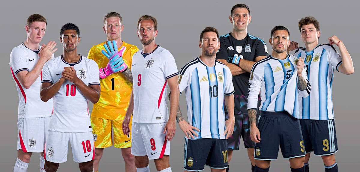 England fordert Argentinien im WM-Halbfinale