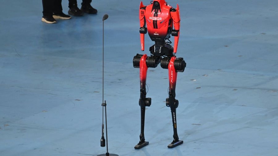 Chinesischer Roboter unterbietet Sprint-Weltrekord von Usain Bolt