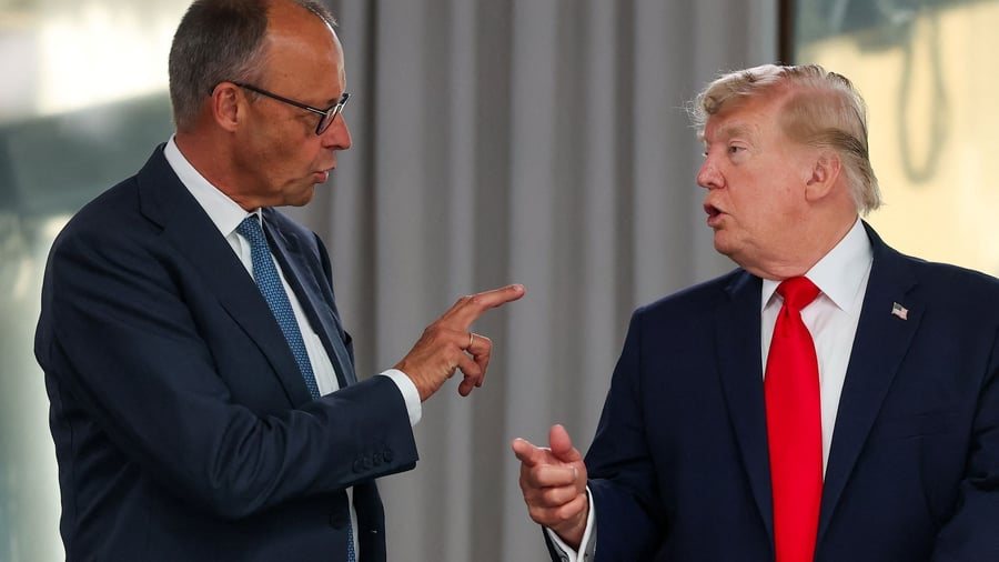 Merz korrigiert Trump zu deutschen Verteidigungsausgaben vor Nato-Gipfel