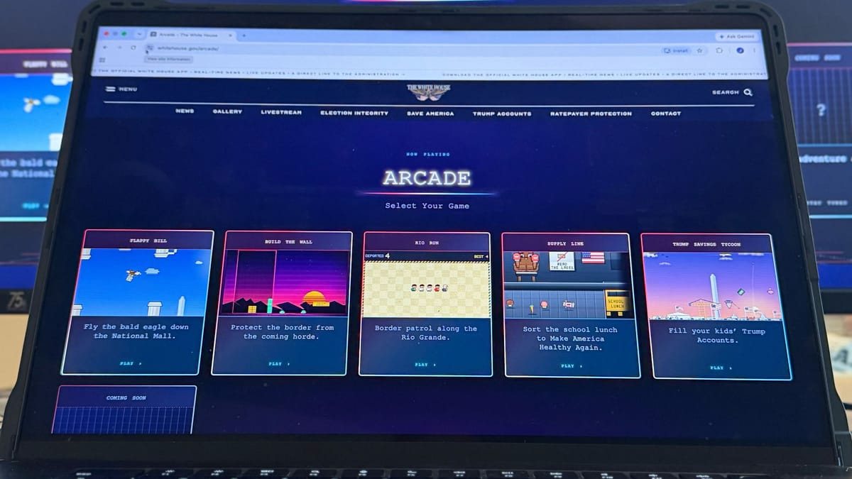 Weißes Haus veröffentlicht Videospiele zu Trumps Migrationspolitik