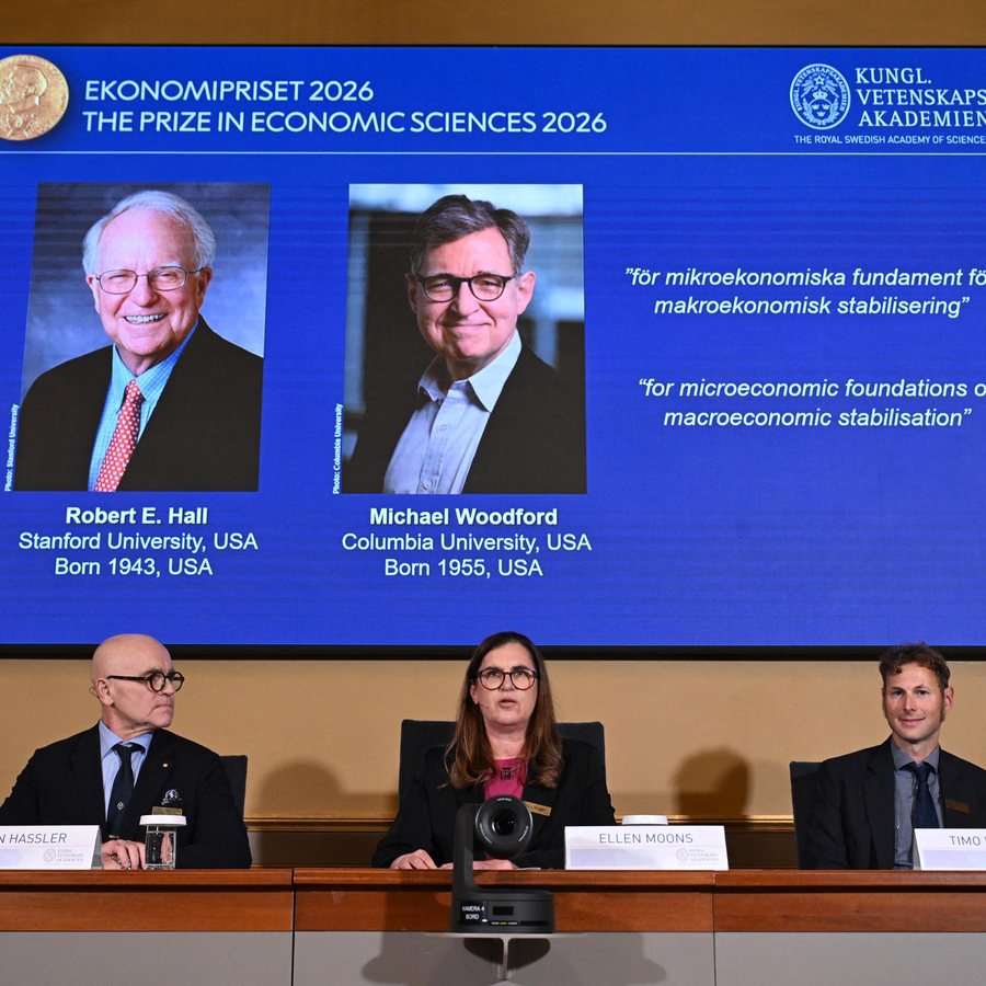 Wirtschaftsnobelpreis für US-Ökonomen Hall und Woodford