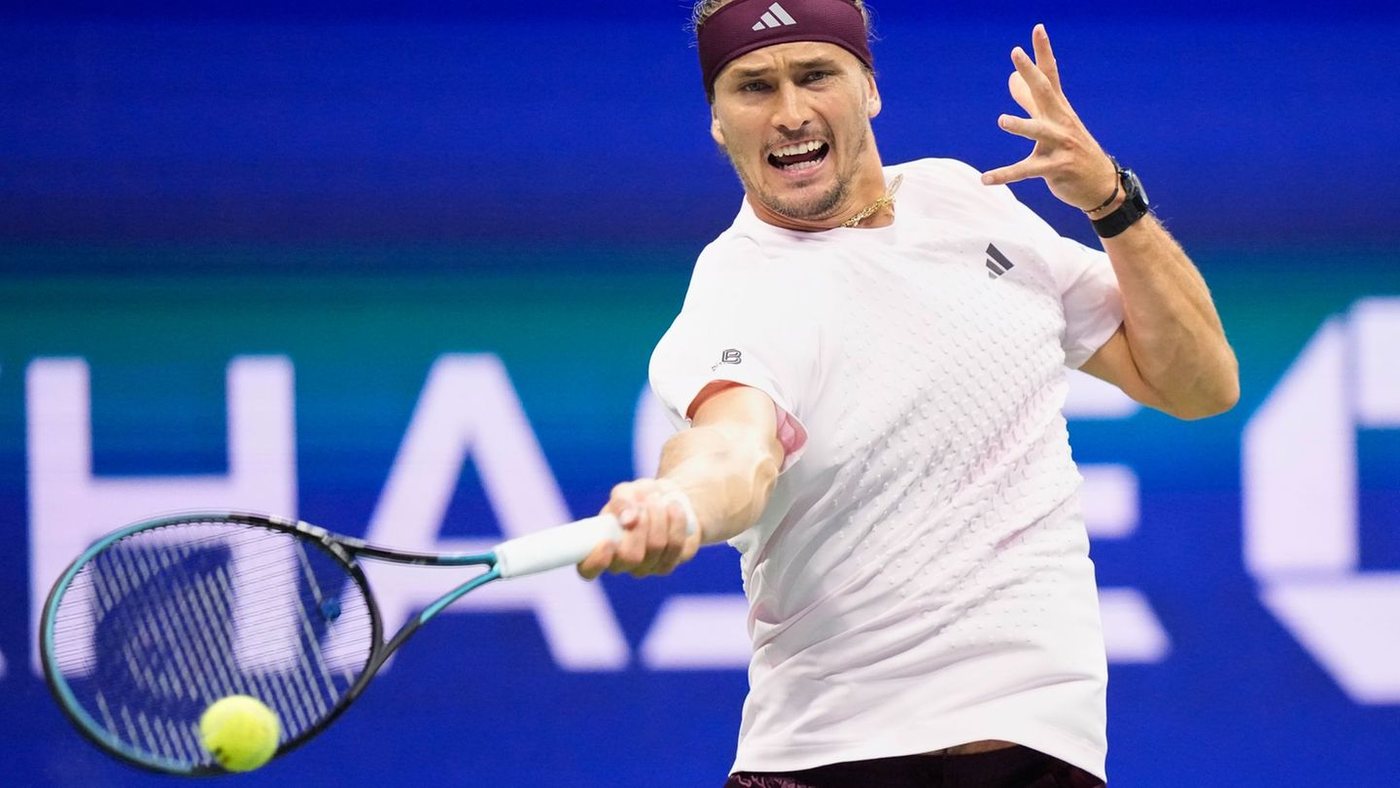 Zverev erreicht US-Open-Viertelfinale und stellt Becker-Rekord ein