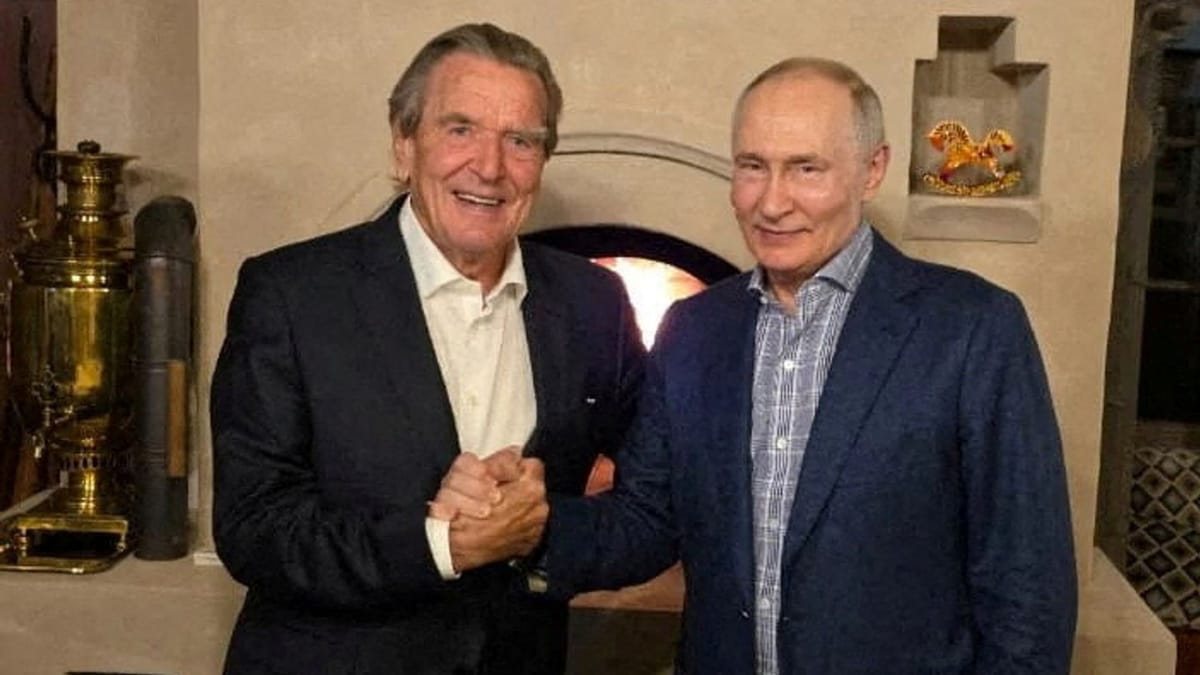 Schröder gratuliert Putin und sorgt für Empörung