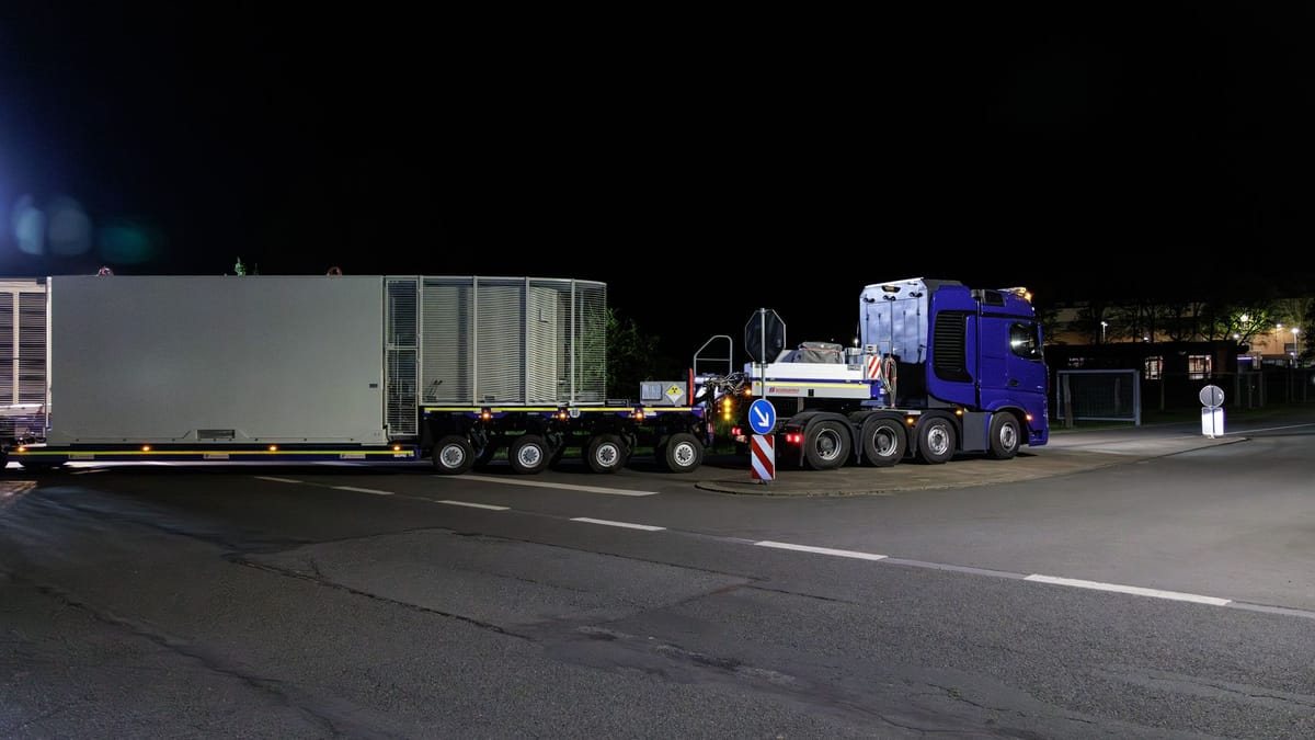 Fünfter Castor-Transport von Jülich nach Ahaus gestartet